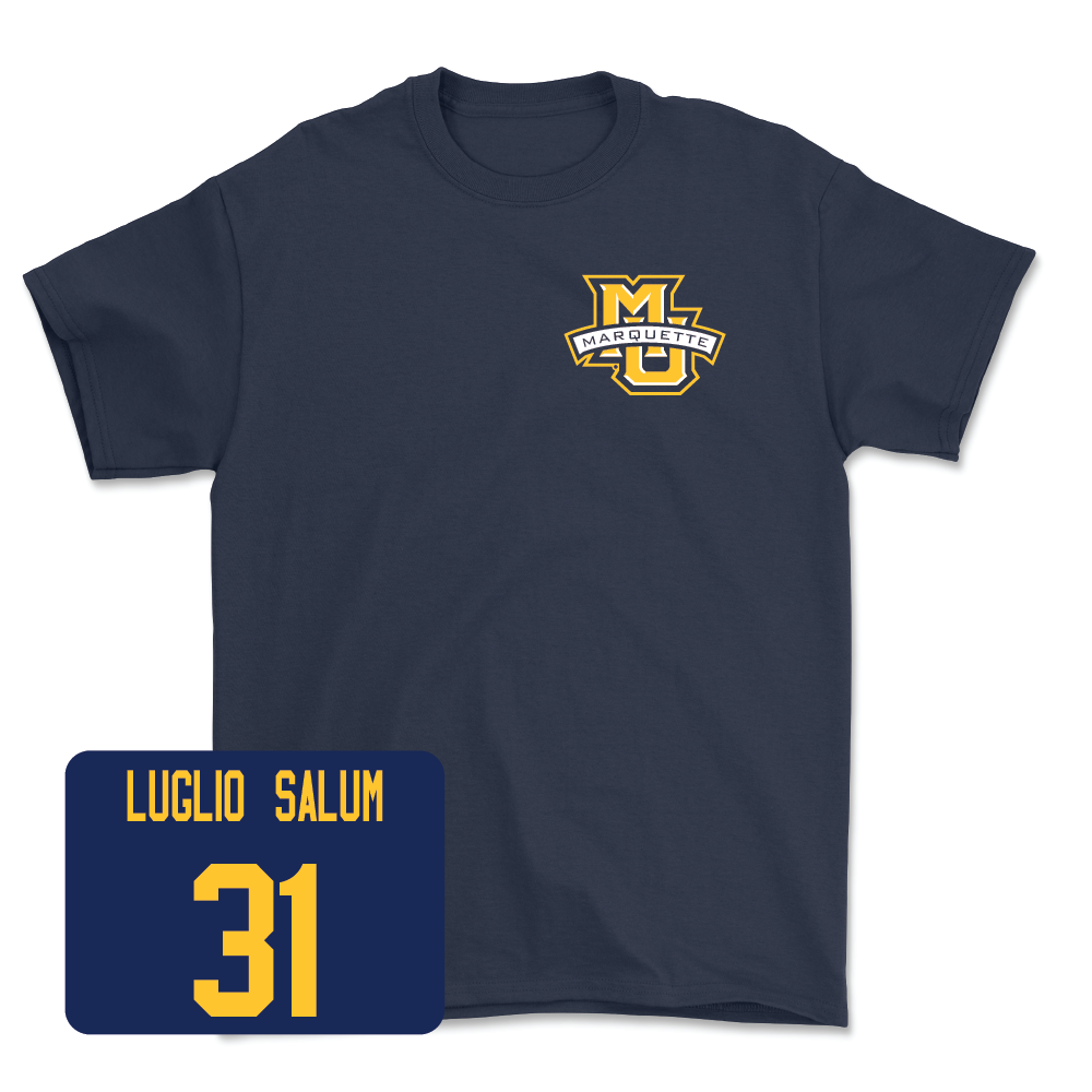 Navy Men's Soccer Classic Tee  - Renan Luglio Salum