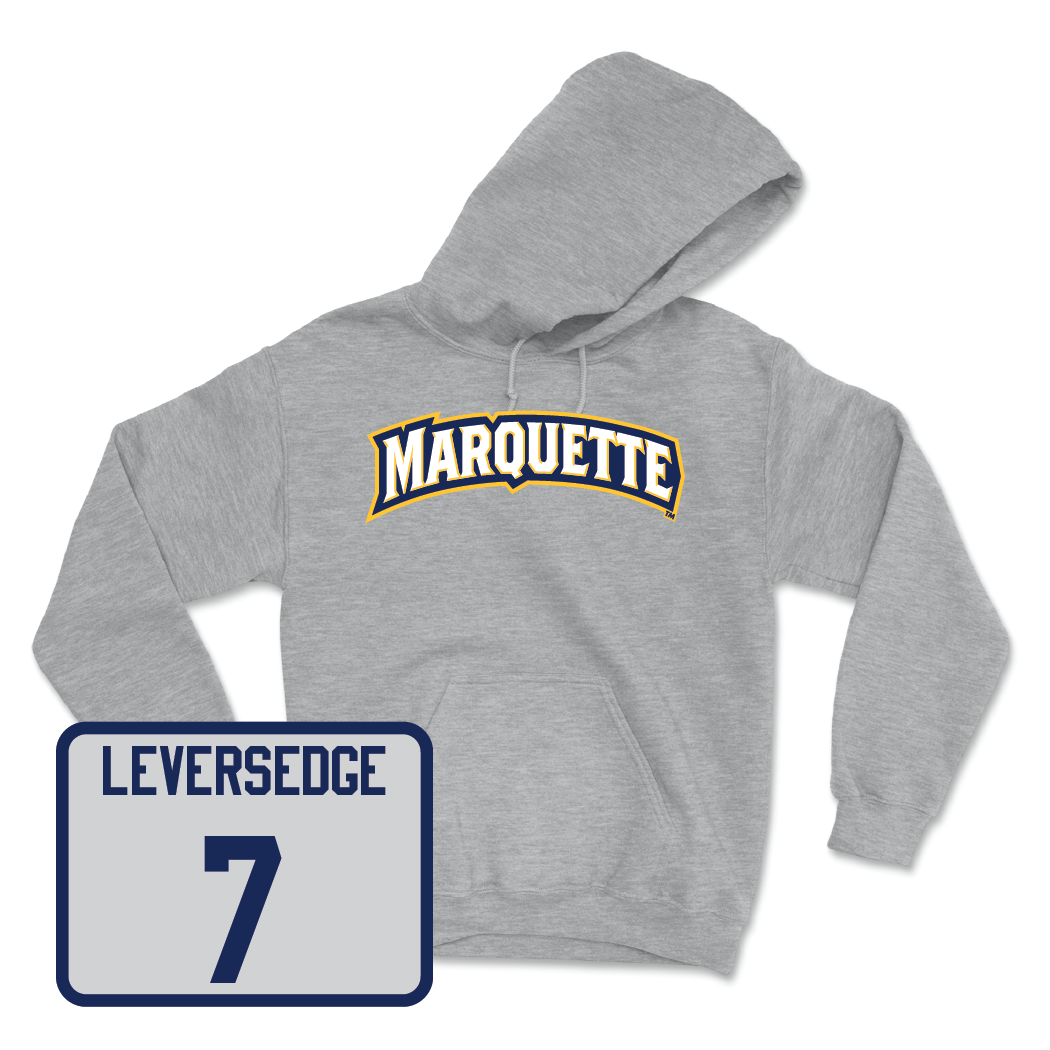 Sport Grey Women's Lacrosse Wordmark Hoodie - Riley Leversedge