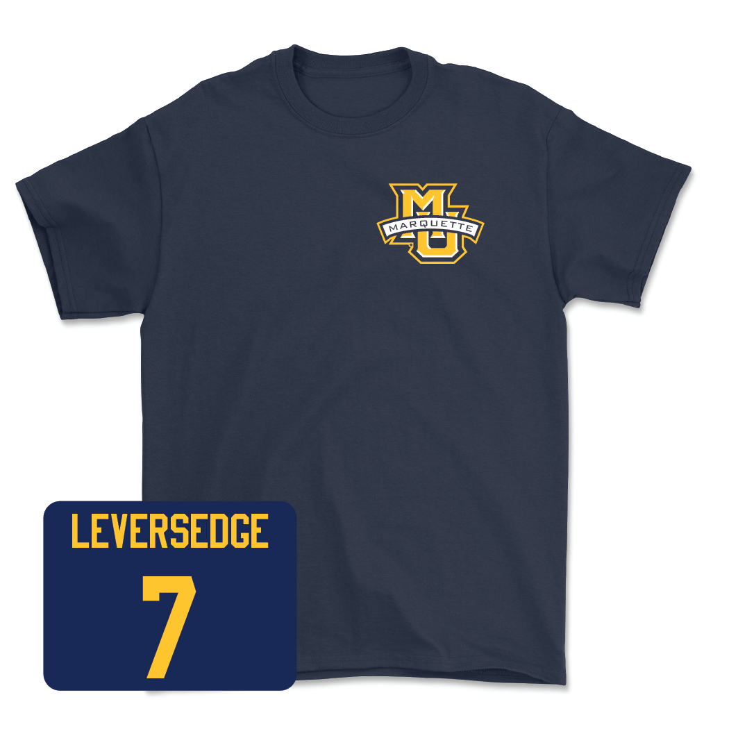 Navy Women's Lacrosse Classic Tee - Riley Leversedge