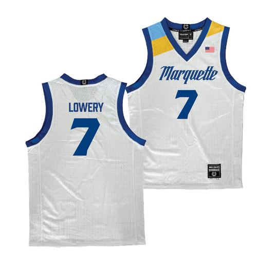 Marquette Men's Basketball White Jersey