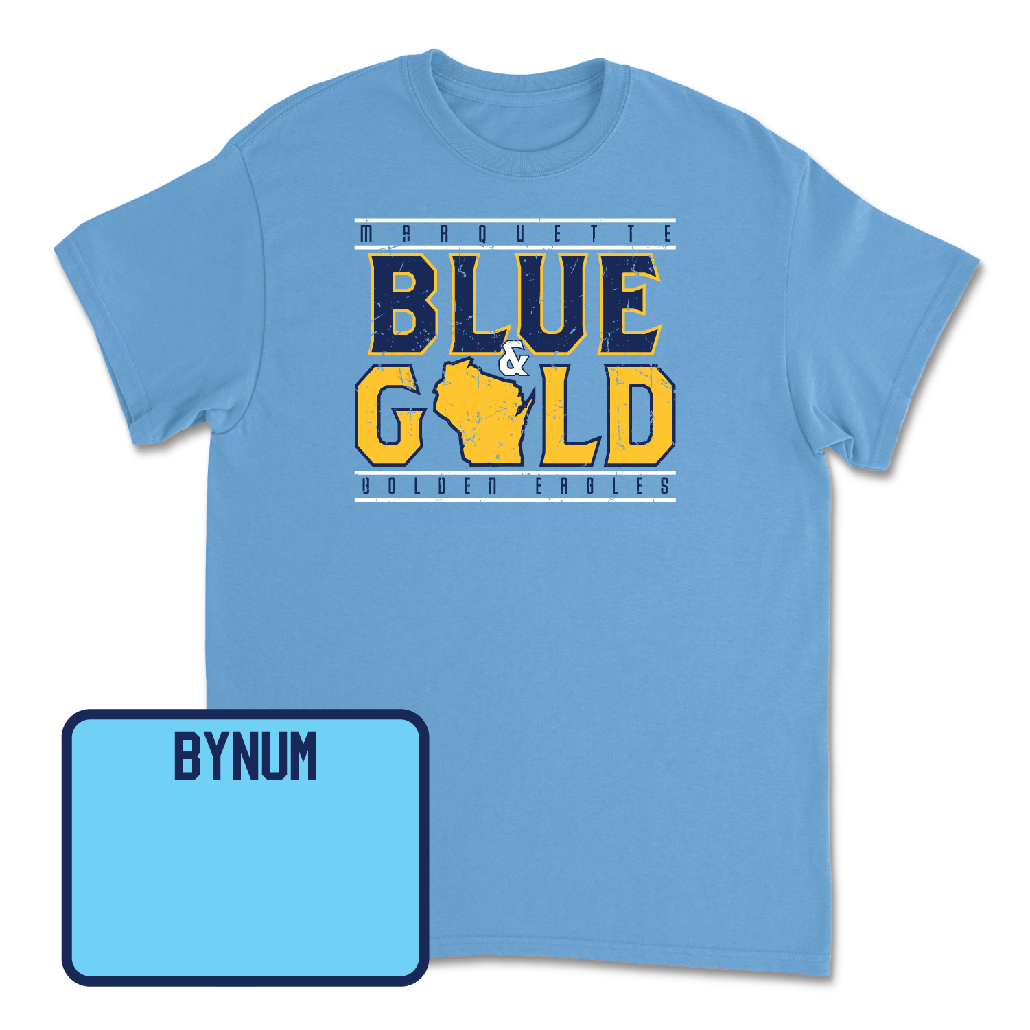 Championship Blue Track & Field State Tee Large / Annika Bynum
