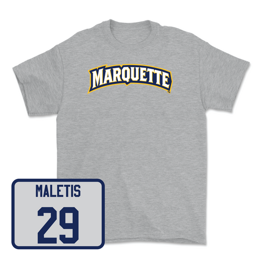 Sport Grey Women's Soccer Wordmark Tee - Alexa Maletis