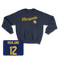 Navy Women's Soccer Script Crew Youth Large / Abby Ruhland | #12