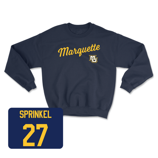 Navy Women's Lacrosse Script Crew - Ava Sprinkel
