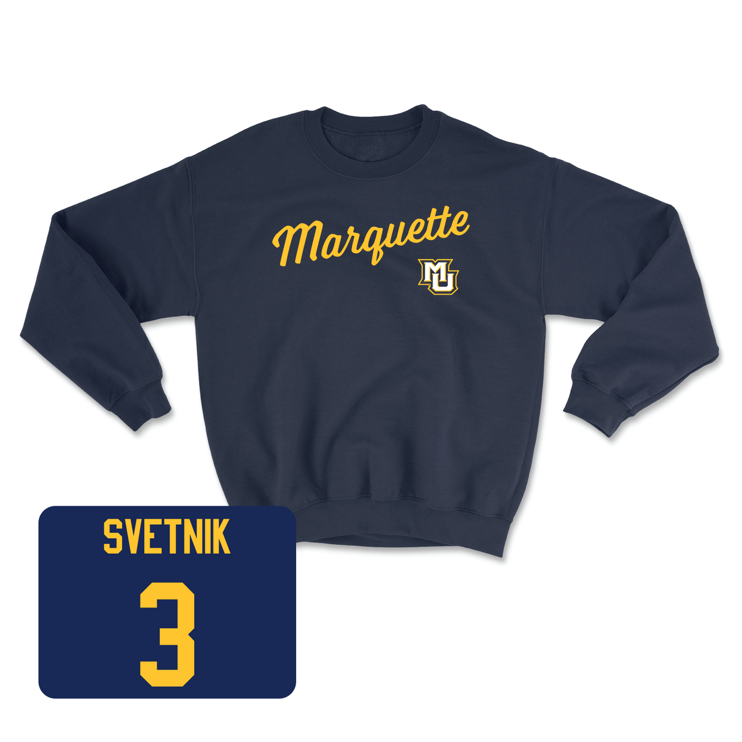 Navy Women's Volleyball Script Crew Small / Anastasija Svetnik | #3