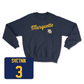 Navy Women's Volleyball Script Crew Medium / Anastasija Svetnik | #3