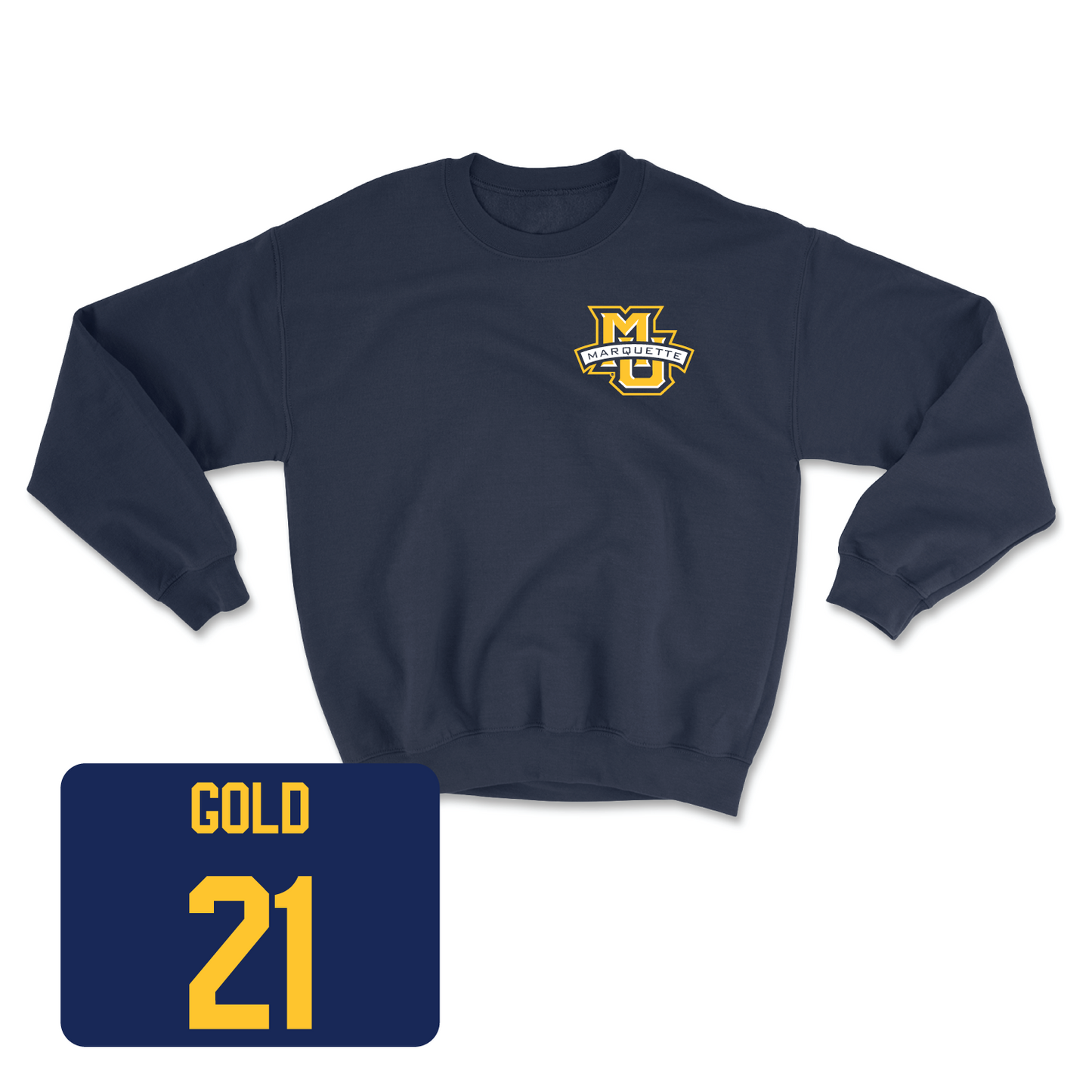 Navy Men's Basketball Classic Crew Medium / Ben Gold | #21