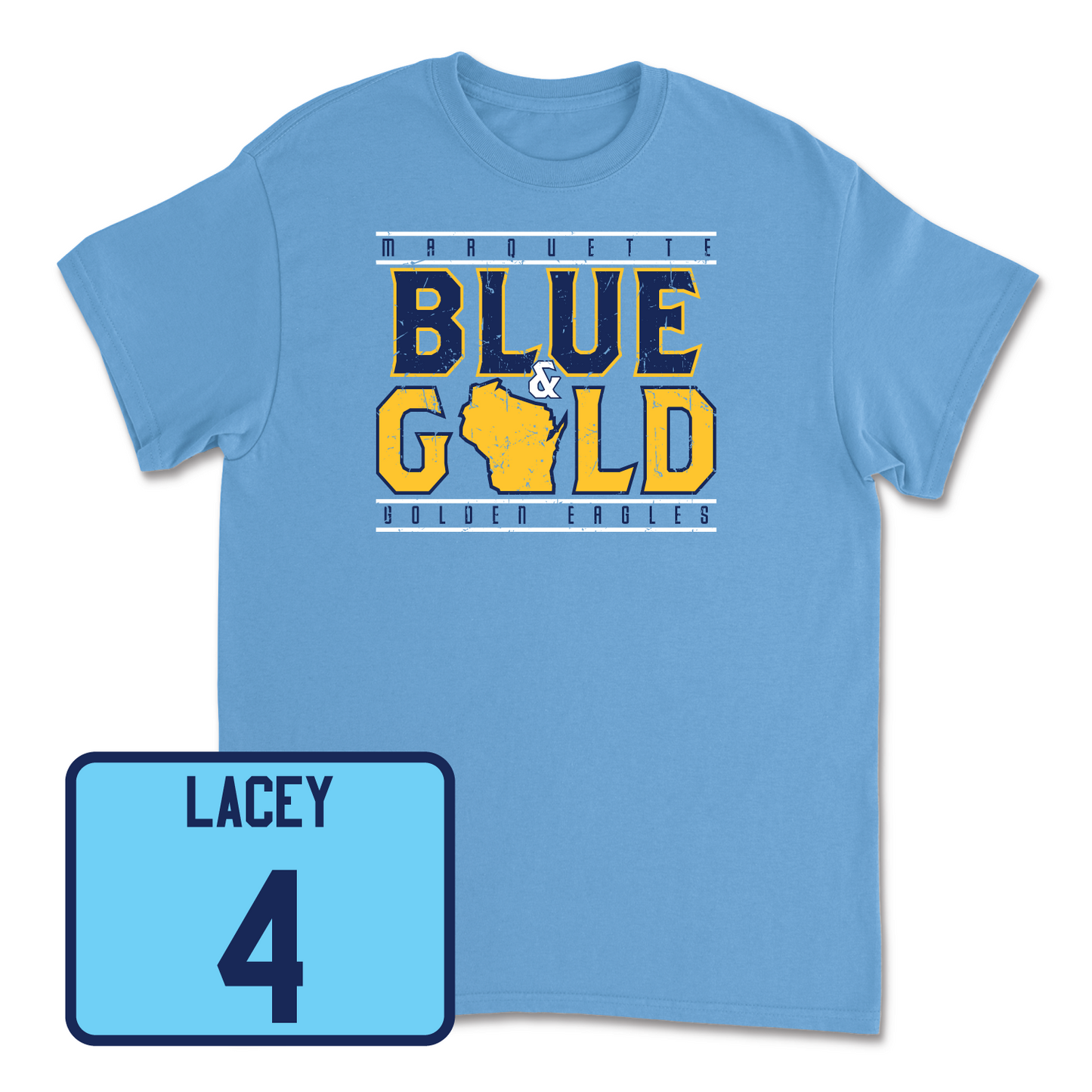 Championship Blue Women's Soccer State Tee - Alexa Maletis