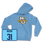 Championship Blue Women's Lacrosse Marquette Hoodie Youth Large / Brynna Nixon | #31