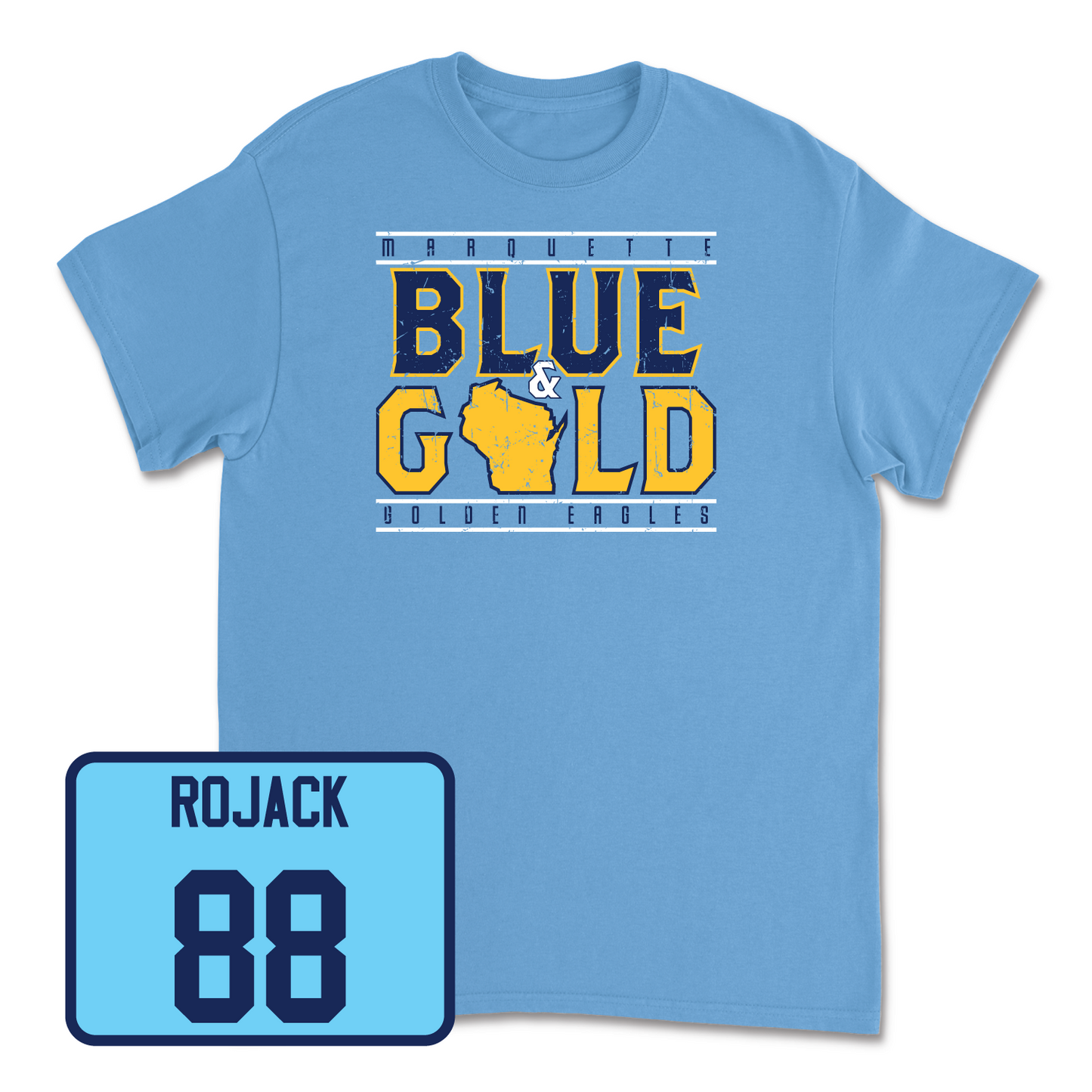 Championship Blue Men's Lacrosse State Tee 3X-Large / Billy Rojack | #88