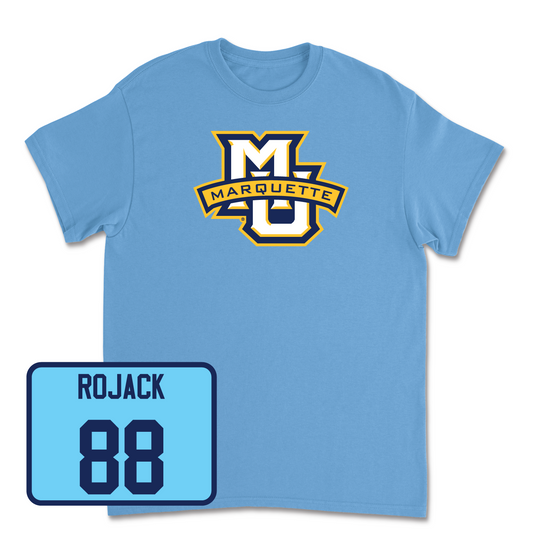Championship Blue Men's Lacrosse Marquette Tee Youth Small / Billy Rojack | #88