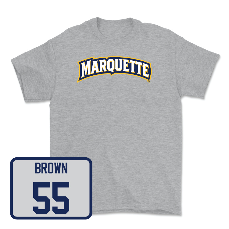 Sport Grey Men's Basketball Wordmark Tee - Cameron Brown