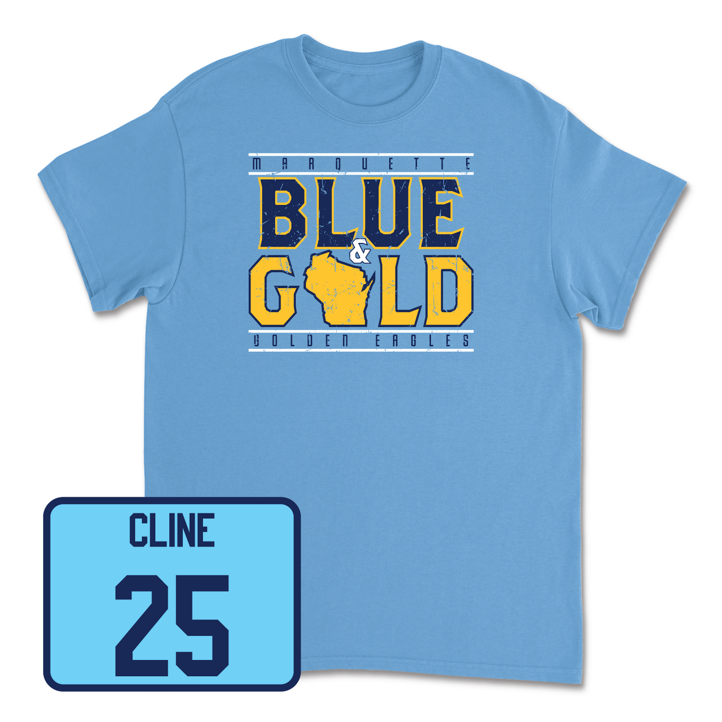 Championship Blue Women's Soccer State Tee - Alexa Maletis