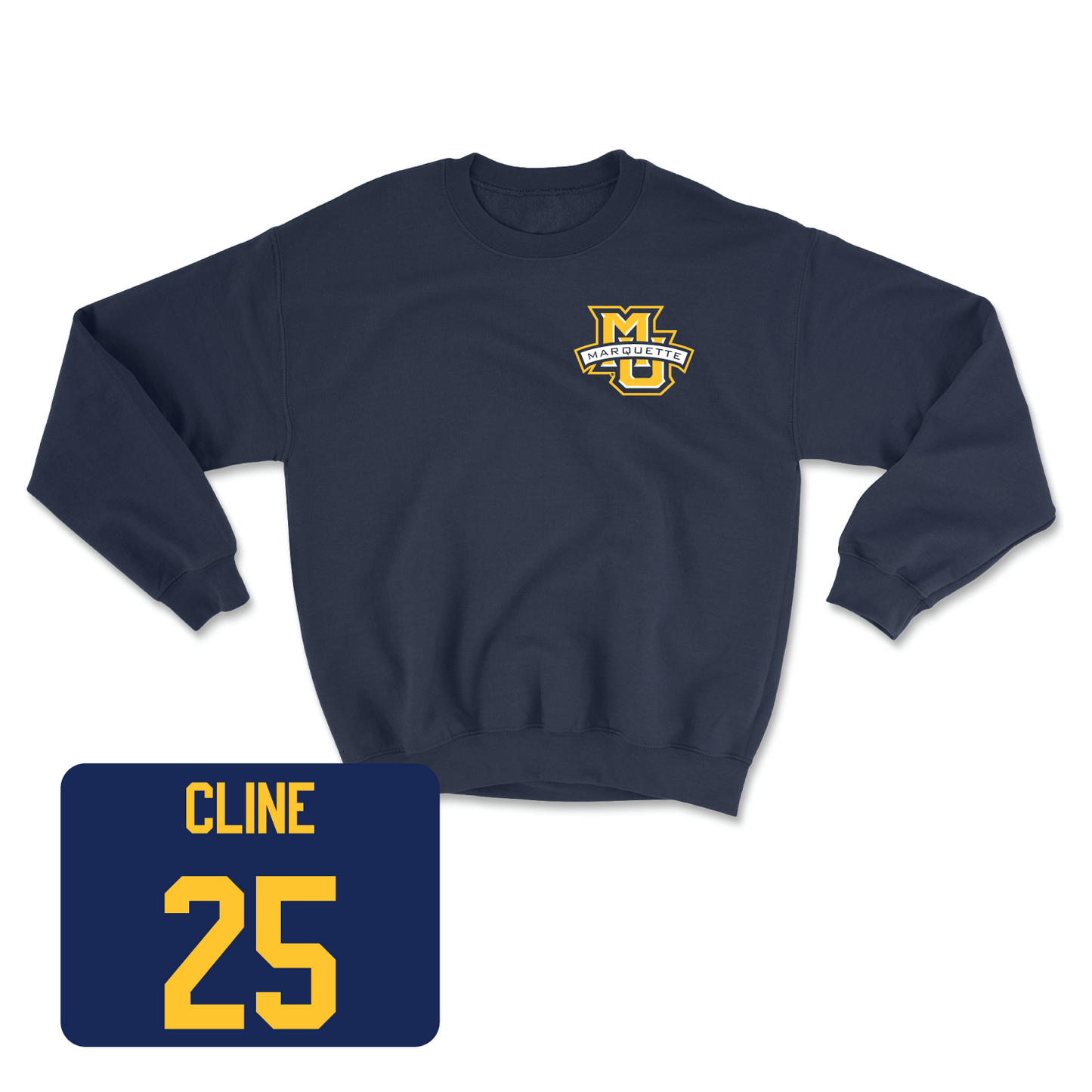 Navy Women's Soccer Classic Crew Medium / Caroline Cline | #25