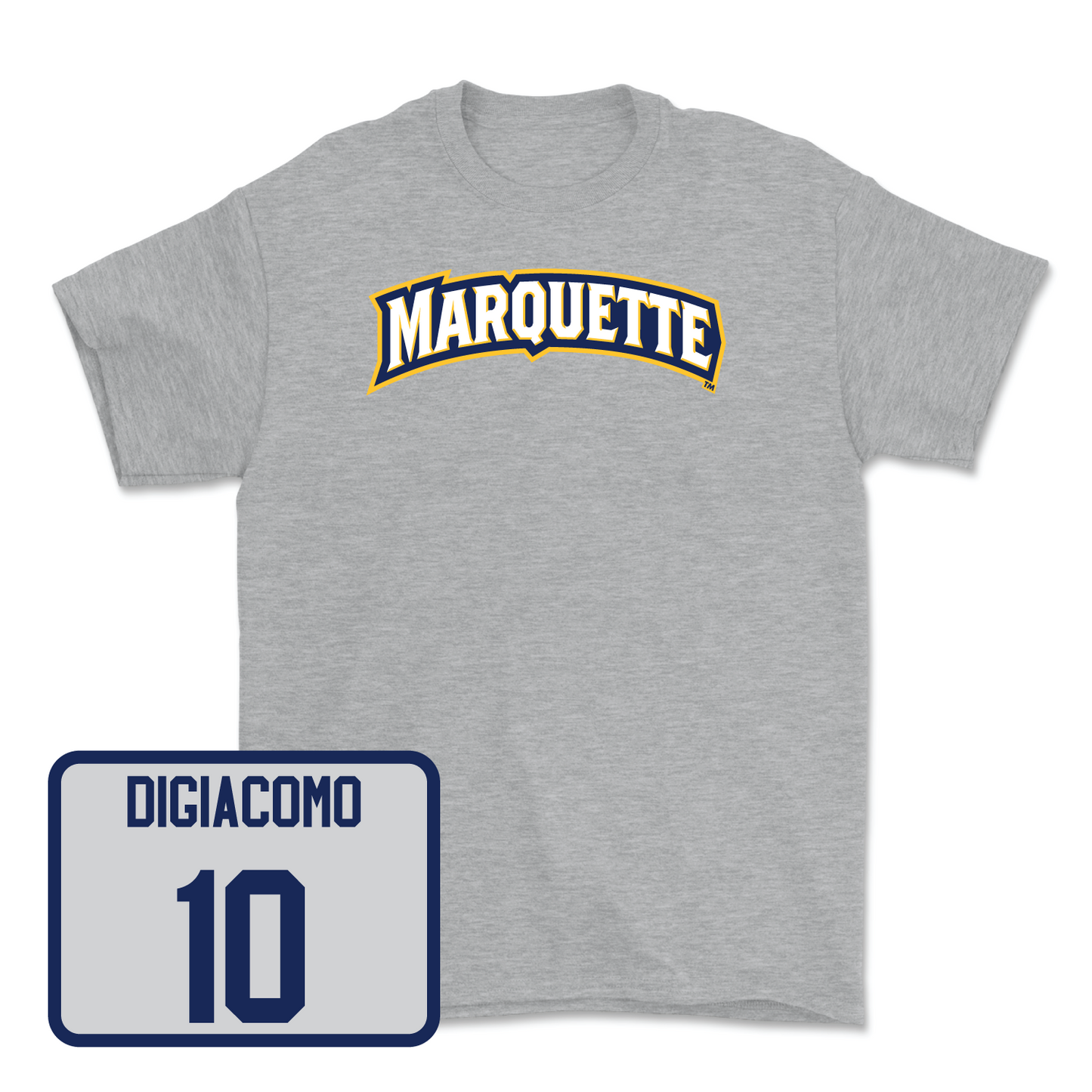 Sport Grey Men's Lacrosse Wordmark Tee 3X-Large / Charlie DiGiacomo | #10