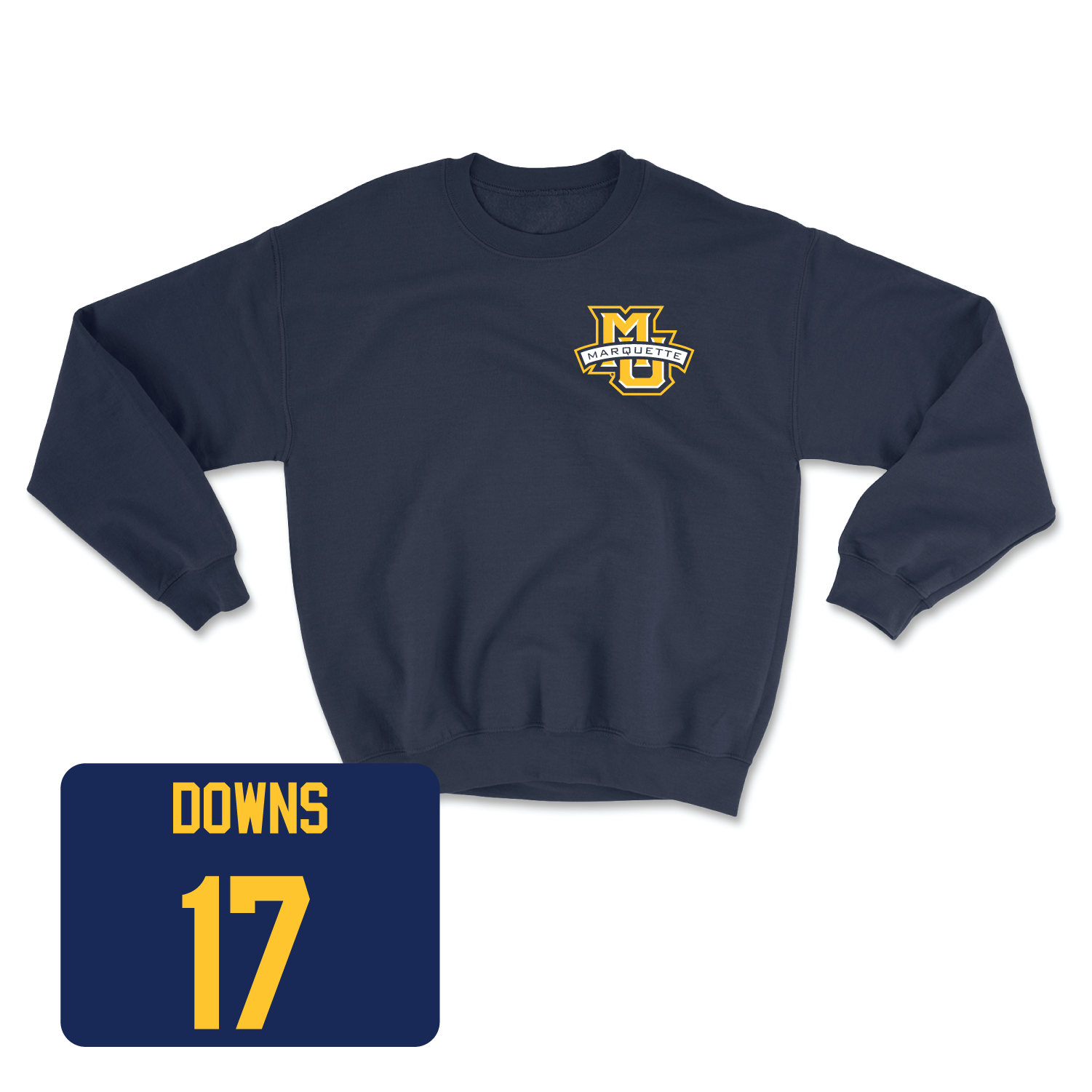 Navy Women's Soccer Classic Crew Small / Cate Downs | #17