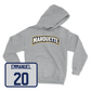 Sport Grey Men's Lacrosse Wordmark Hoodie Large / Cole Emmanuel | #20