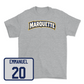 Sport Grey Men's Lacrosse Wordmark Tee Large / Cole Emmanuel | #20