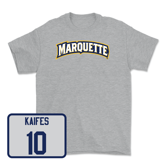 Sport Grey Women's Basketball Wordmark Tee Youth Small / Claire Kaifes | #10