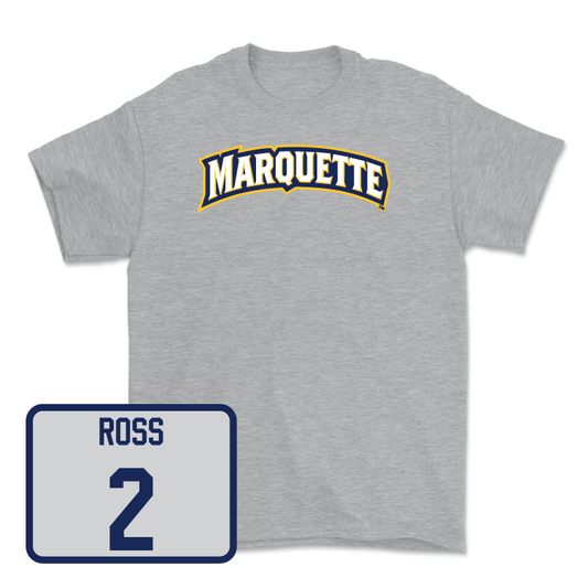 Sport Grey Men's Basketball Wordmark Tee - Chase Ross