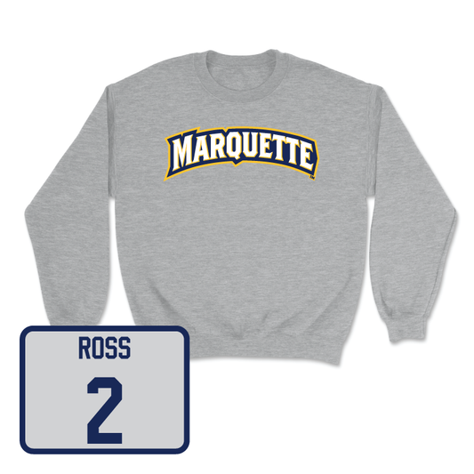 Sport Grey Men's Basketball Wordmark Crew - Chase Ross