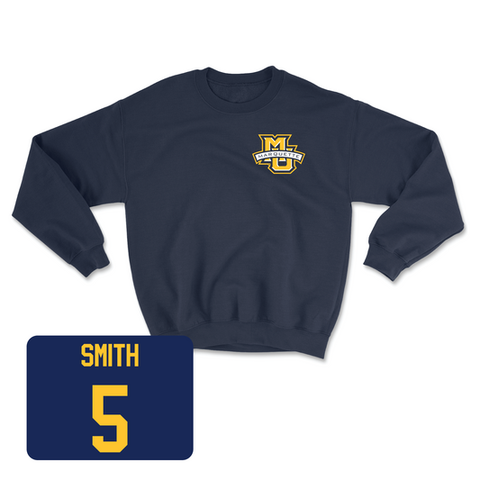 Navy Women's Basketball Classic Crew 3X-Large / Charia Smith | #5
