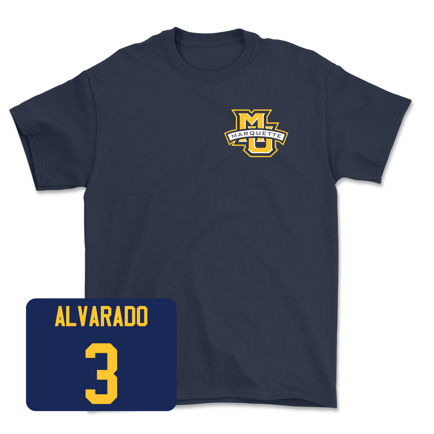 Navy Men's Soccer Classic Tee - Diegoarmando Alvarado