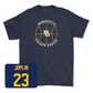 Navy Men's Basketball Hardwood Tee - Ben Gold