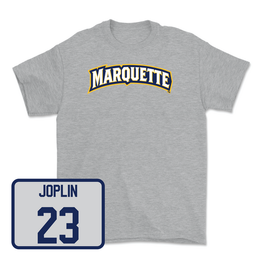 Sport Grey Men's Basketball Wordmark Tee - David Joplin