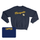 Navy Track & Field Script Crew Small / Emily Capper