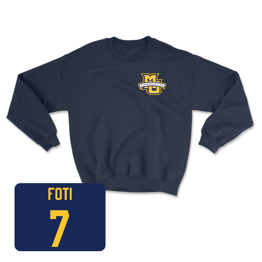 Navy Women's Volleyball Classic Crew Youth Small / Ella Foti | #7