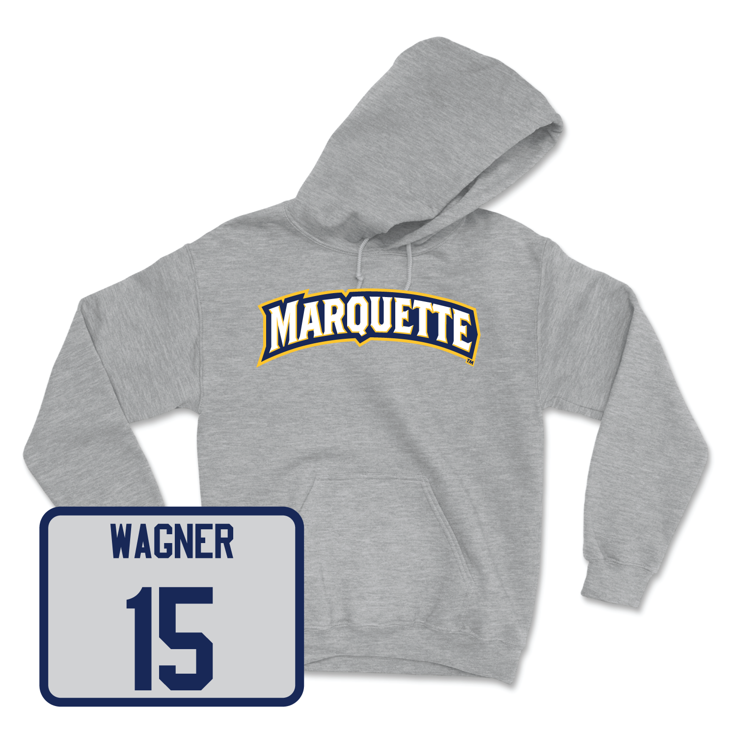 Sport Grey Women's Lacrosse Wordmark Hoodie 3X-Large / Elle Wagner | #15