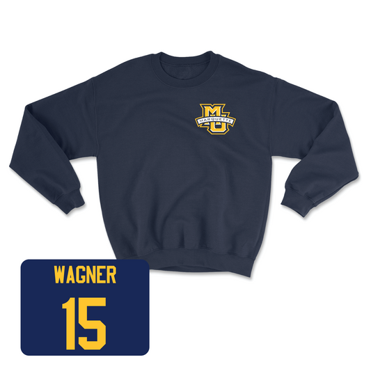 Navy Women's Lacrosse Classic Crew Youth Small / Elle Wagner | #15
