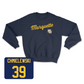 Navy Women's Lacrosse Script Crew Medium / Faith Chmielewski | #39