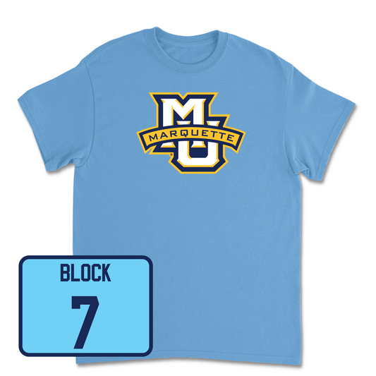 Championship Blue Women's Soccer Marquette Tee 2 Youth Small / Hailey Block | #7