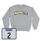 Sport Grey Women's Lacrosse Wordmark Crew Small / Hanna Bodner | #2