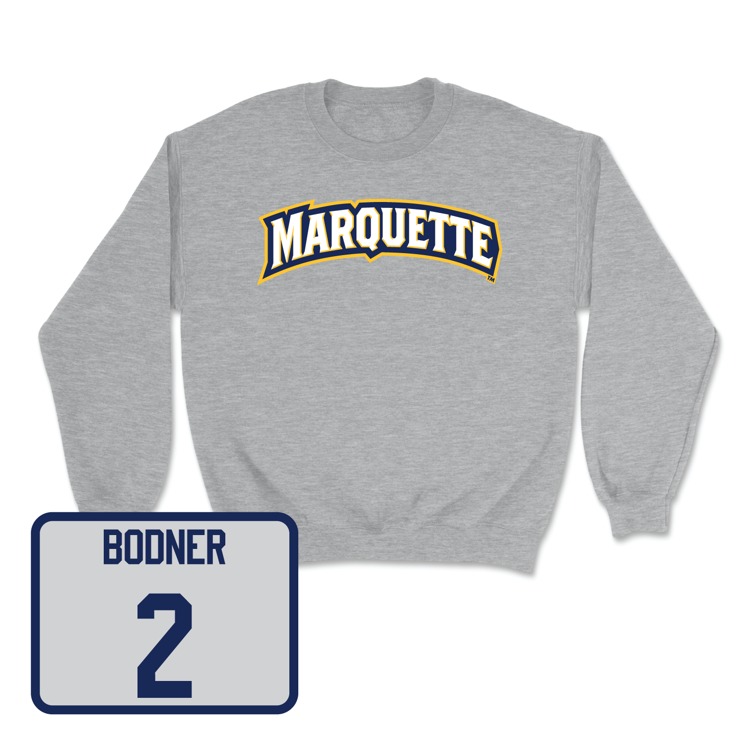 Sport Grey Women's Lacrosse Wordmark Crew Small / Hanna Bodner | #2