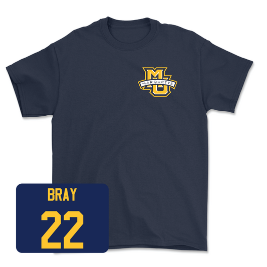 Navy Women's Volleyball Classic Tee Youth Small / Hattie Bray | #22