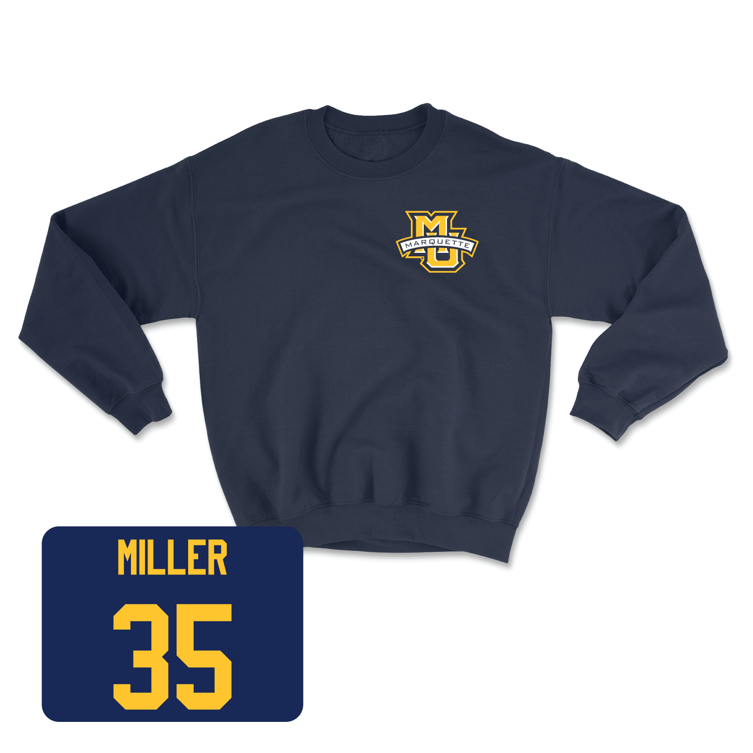 Navy Men's Lacrosse Classic Crew 2 Medium / Hayden Miller | #35