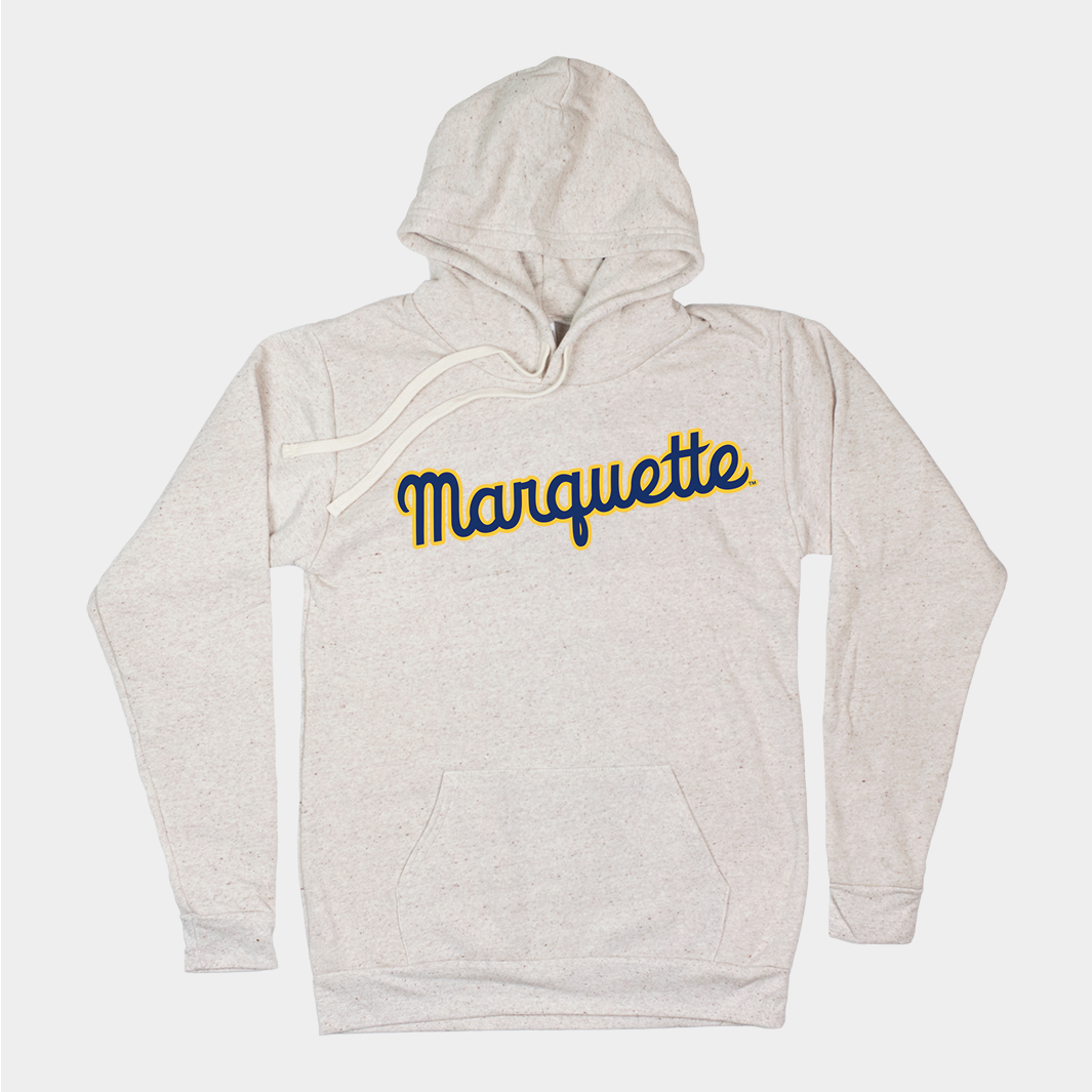 Marquette Script Hoodie