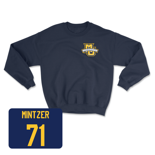 Navy Men's Lacrosse Classic Crew 3 Youth Small / Justin Mintzer | #71