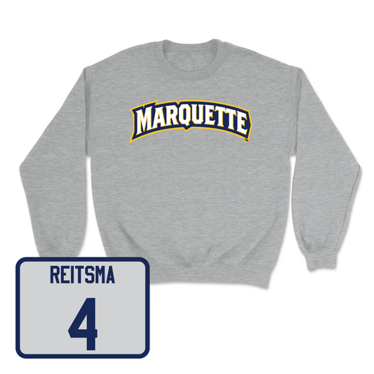 Sport Grey Women's Volleyball Wordmark Crew - Jenna Reitsma
