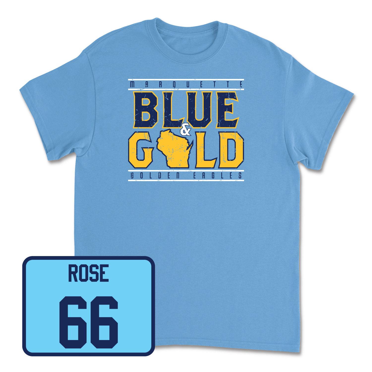 Championship Blue Men's Lacrosse State Tee 2 Medium / Jackson Rose | #66