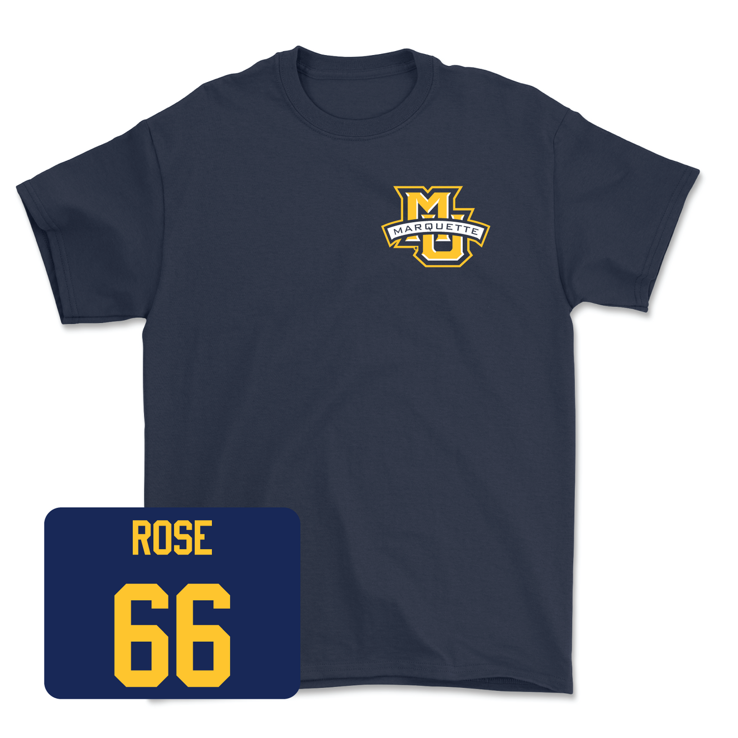 Navy Men's Lacrosse Classic Tee 2 Medium / Jackson Rose | #66