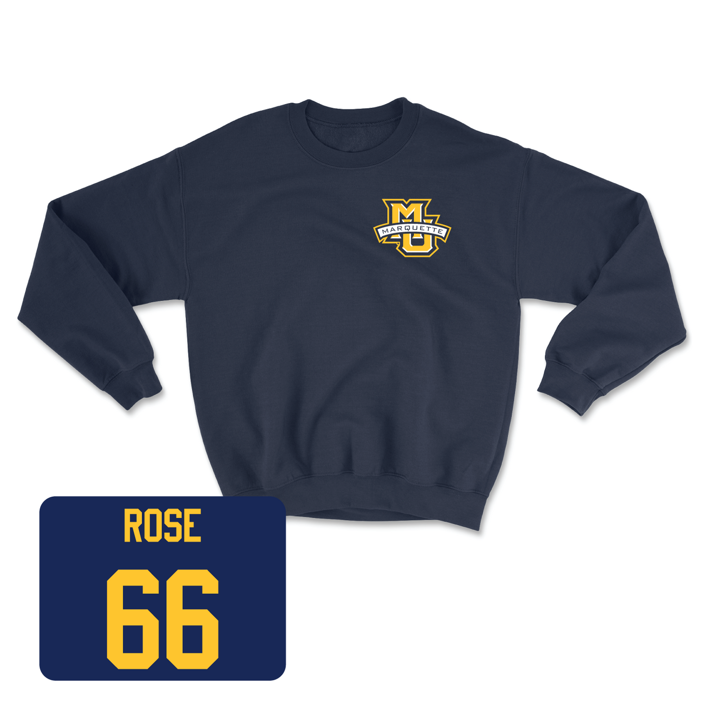 Navy Men's Lacrosse Classic Crew 2 Small / Jackson Rose | #66