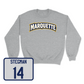 Sport Grey Men's Lacrosse Wordmark Crew 2 Small / Jake Stegman | #14