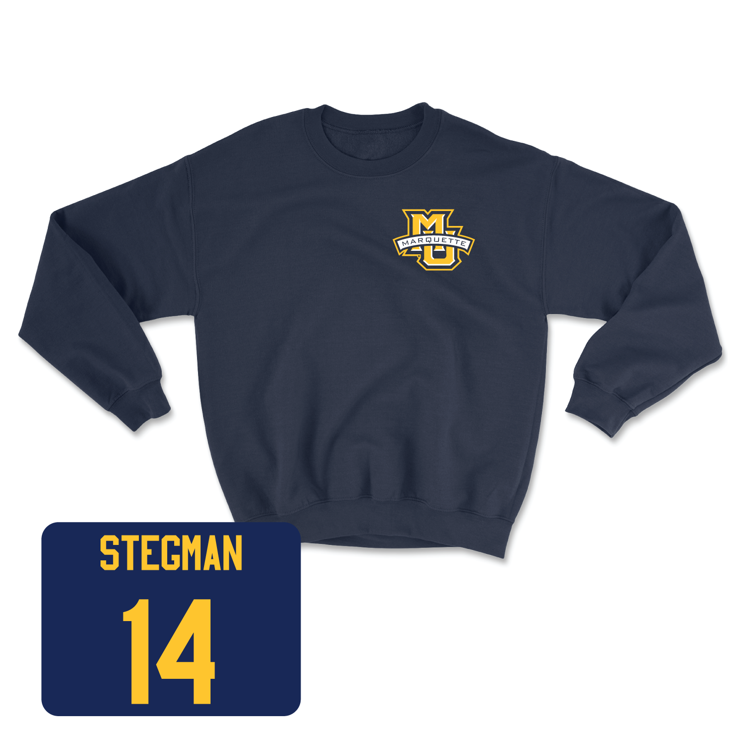 Navy Men's Lacrosse Classic Crew 2 3X-Large / Jake Stegman | #14