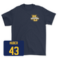 Navy Women's Lacrosse Classic Tee 2 Youth Large / Kaitlyn Huber | #43