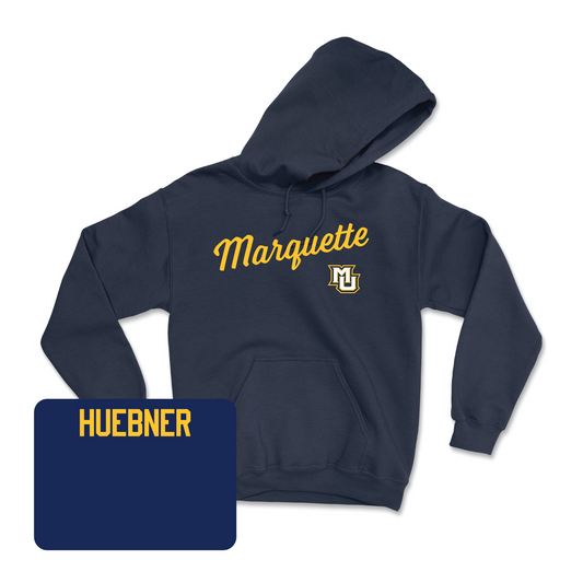 Navy Track & Field Script Hoodie - Kaitlyn Huebner