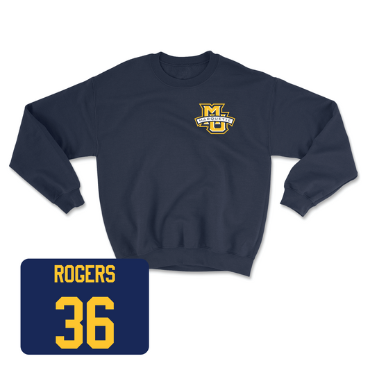 Navy Men's Lacrosse Classic Crew 3 Youth Small / Kayden Rogers | #36